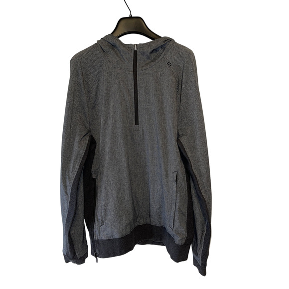 Lululemon Athletica Sundown To Sunup Mens Gray Pullover Jacket Size Medium - Picture 6 of 15